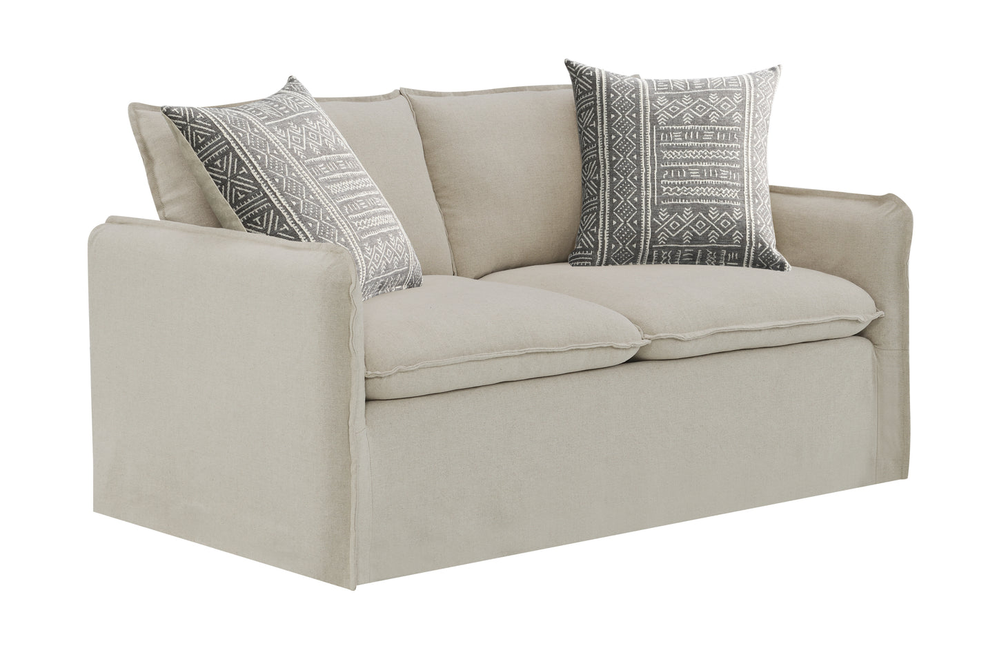 Upendo Loveseat with 2 Pillows