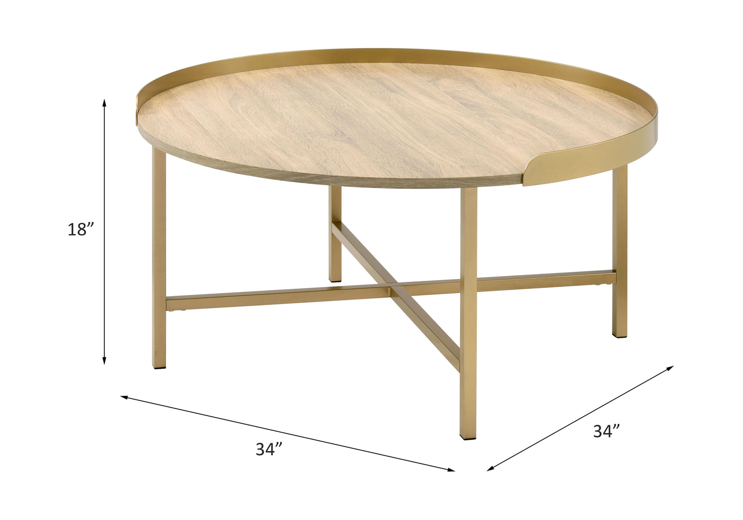 Trove Coffee Table -  Light Oak