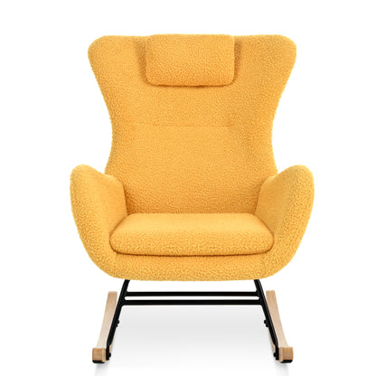 Anton Rocking Chair - Yellow