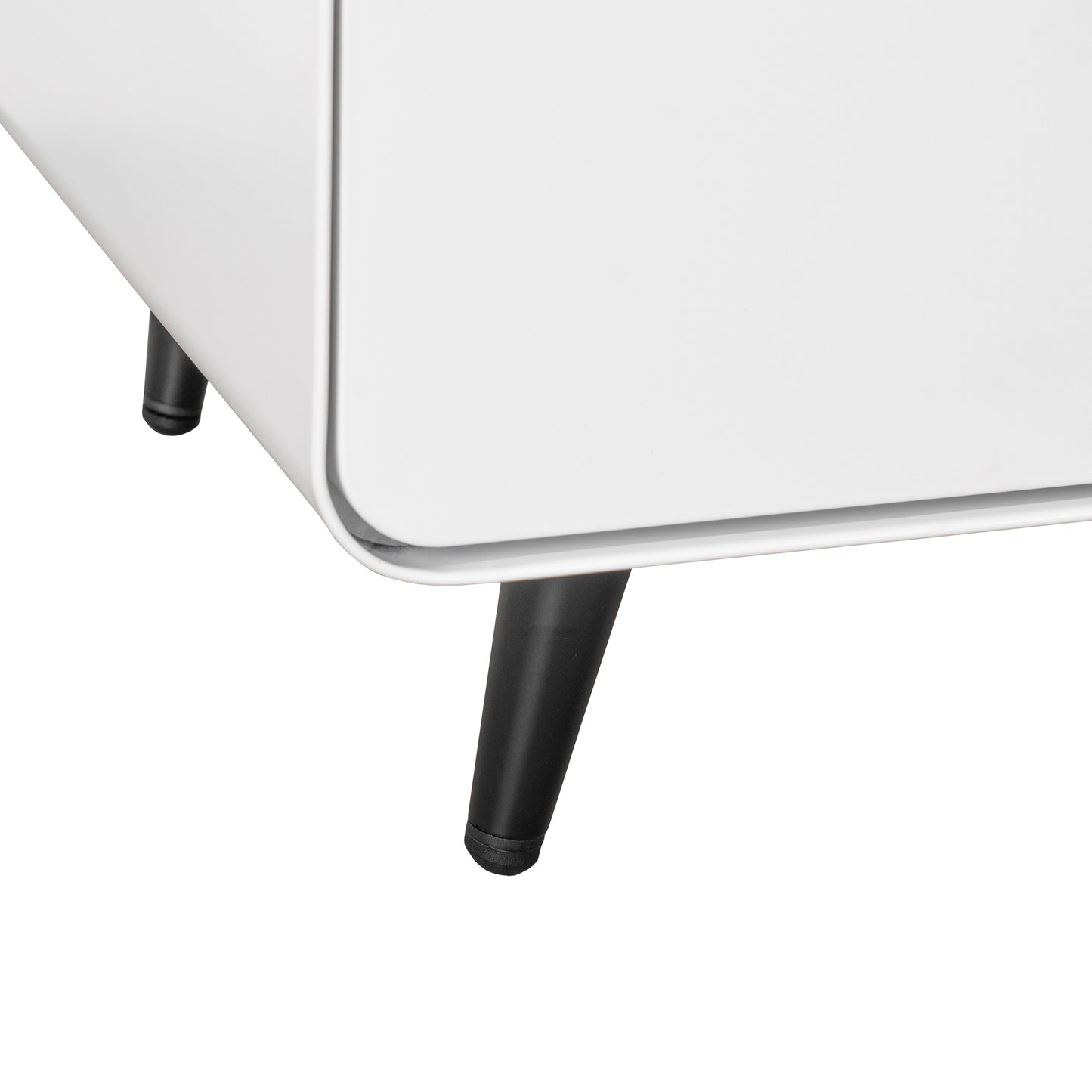 Jif Modern Nightstand With 2 Drawers - White