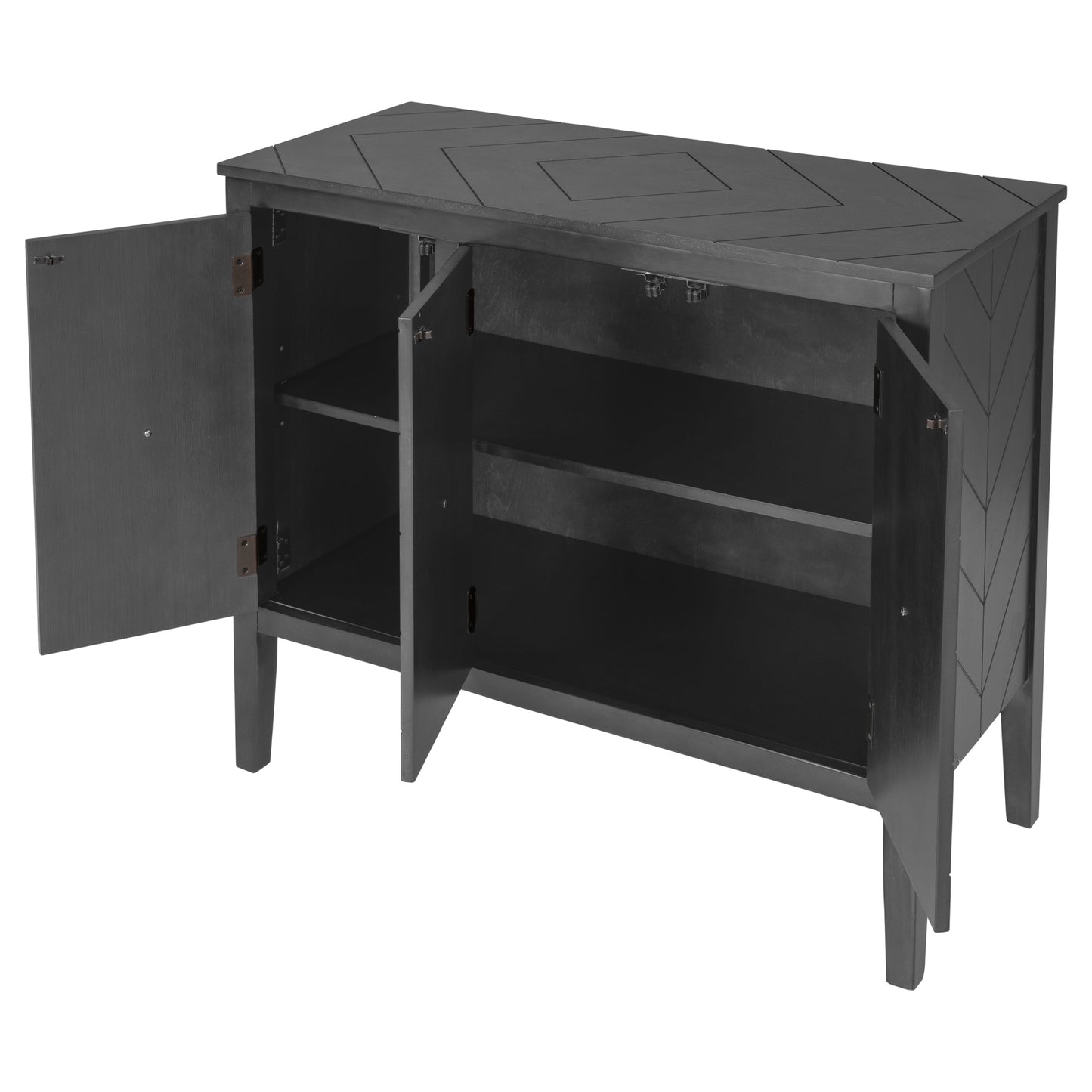 Delena Accent Storage Cabinet - Gray