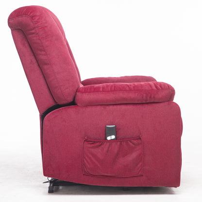 Duraplus Power Lift Recliner Chair - Red