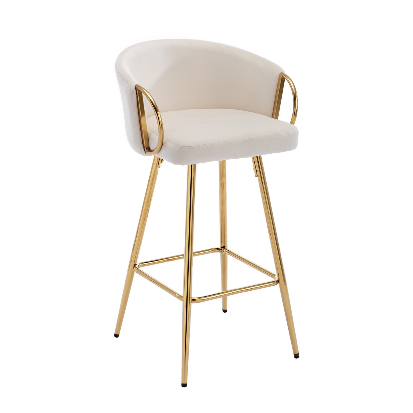 Sip Bar Stools 30 Inch - Cream  Set of 2