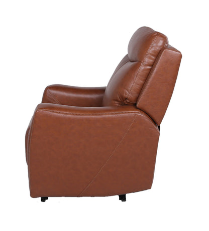 Zu Power Leather Recliner - Brown