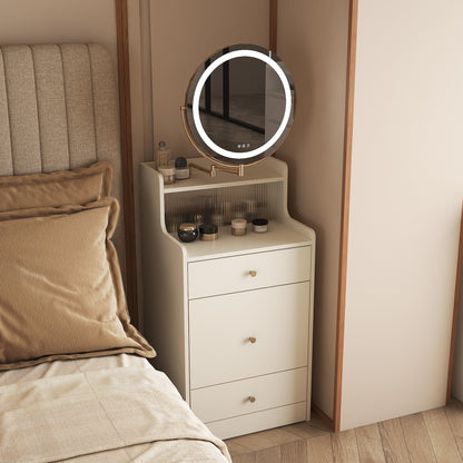 Nana 3 in 1 Vanity Desk With Mirror and Light