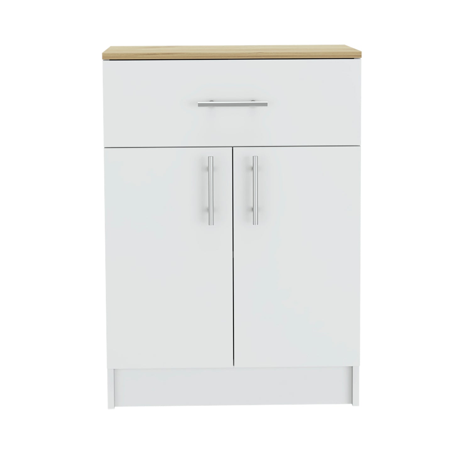 Wilmington 1-Drawer Rectangle Pantry Cabinet - White