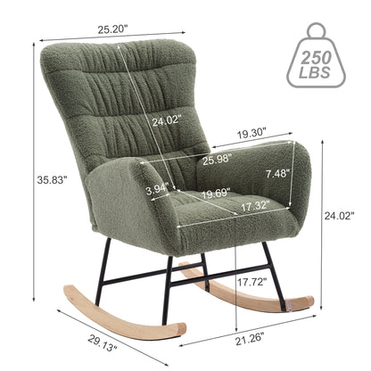 Lyons Nursery Rocking Chair - Green