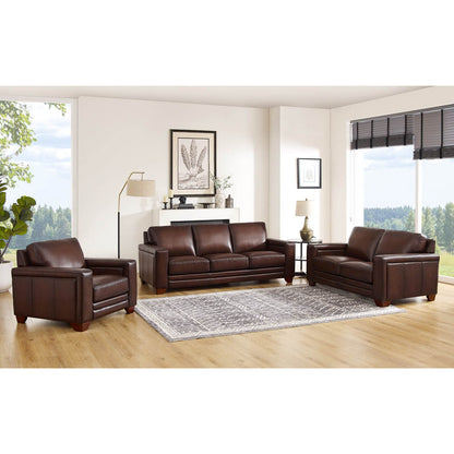 Alice Leather Loveseat