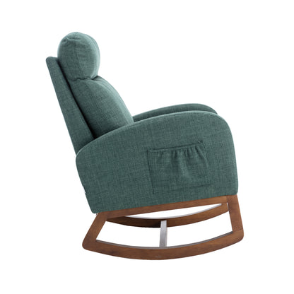 Frazer Rocking Chair - Emerald