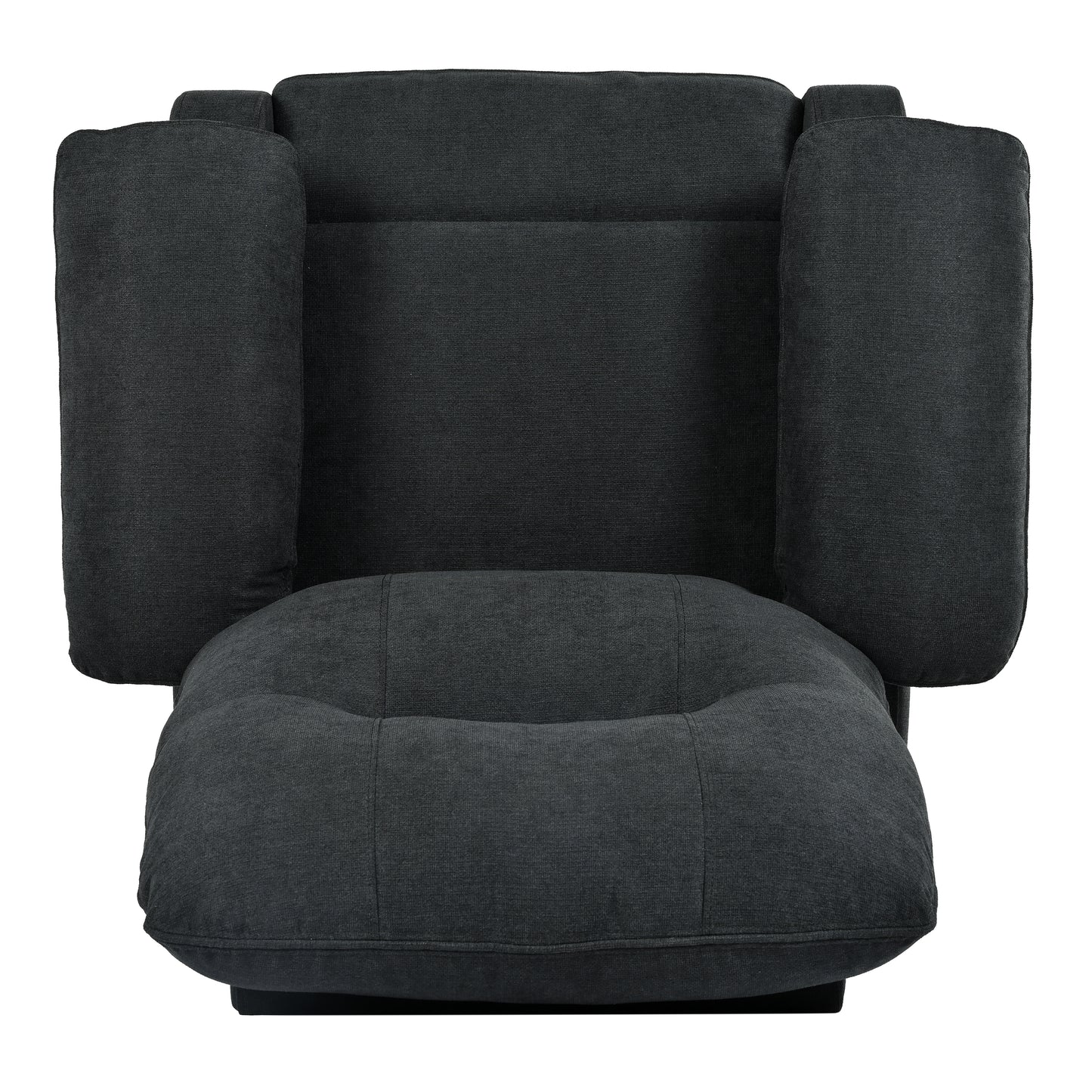 Aston Recliner Chair with Message and Heater - Black