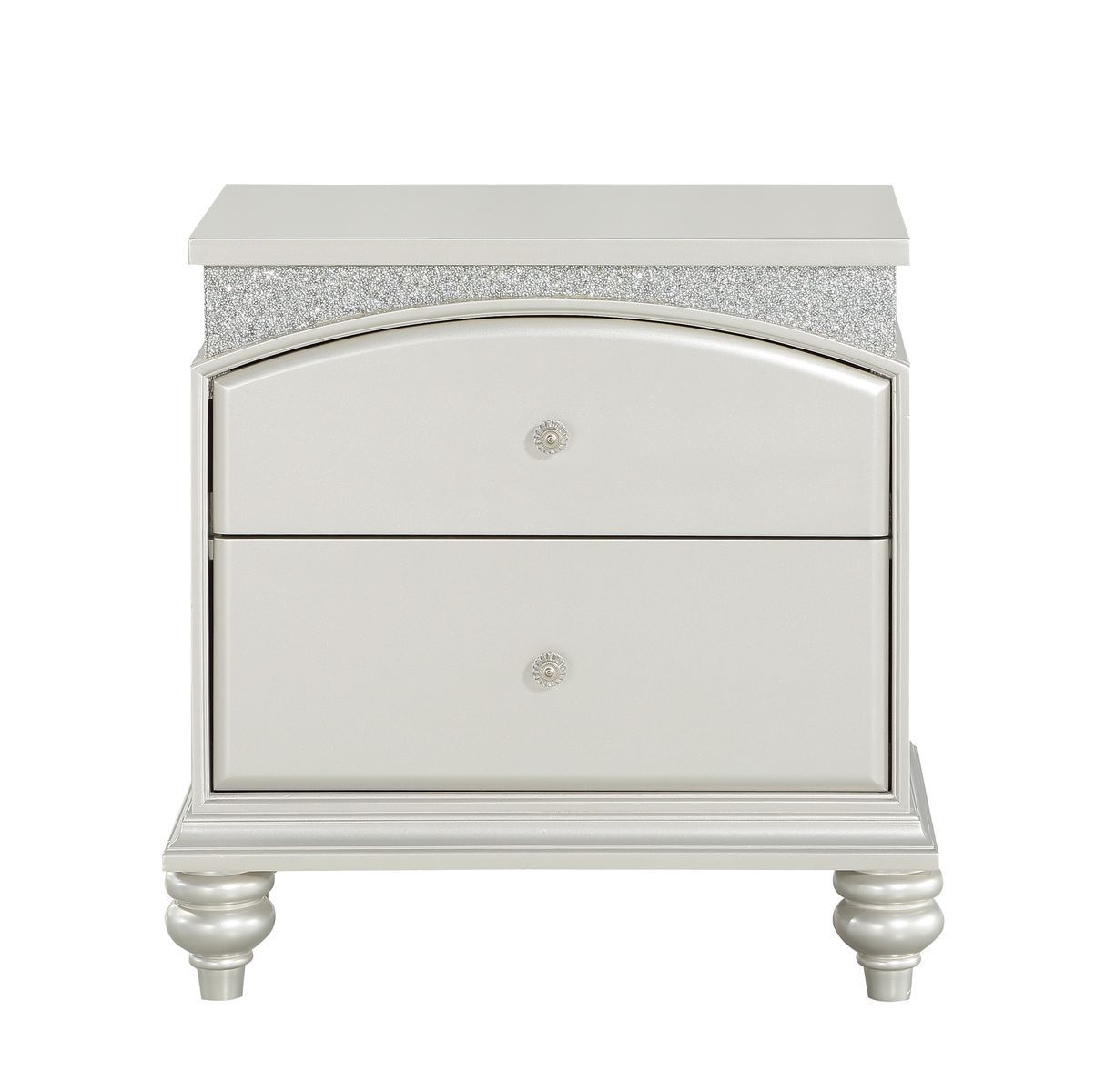 Maverick Nightstand - Platinum