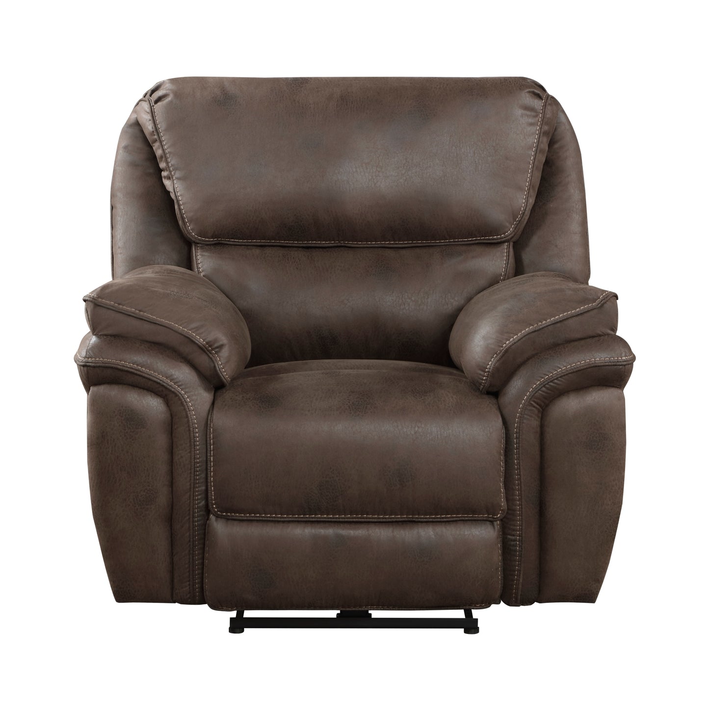 Brock Power Reclining Chair - Brown