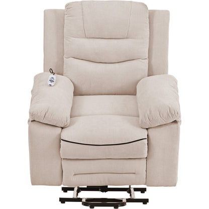 Celestial Power Lift Massage Recline Chair - Beige