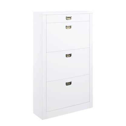 Pagan Shoe Cabinet - White