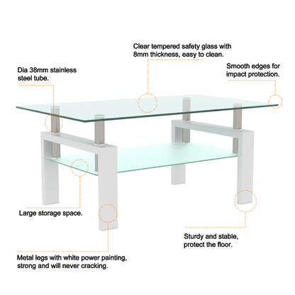 Nexus Coffee Table - White