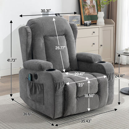 Parsons Power Lift Recliner Chair - Gray