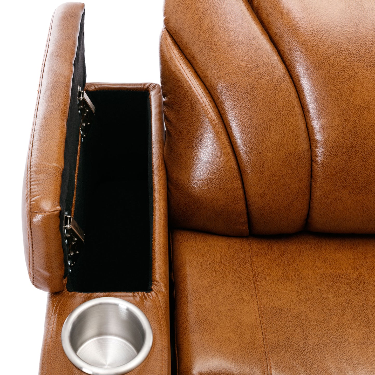 Orbit Power Motion Recliner -  Light Brown