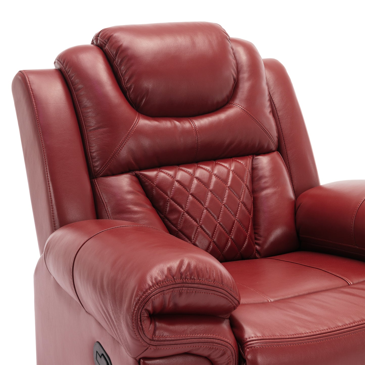 Milo 3 Pieces Recliner Sofa Sets - Red