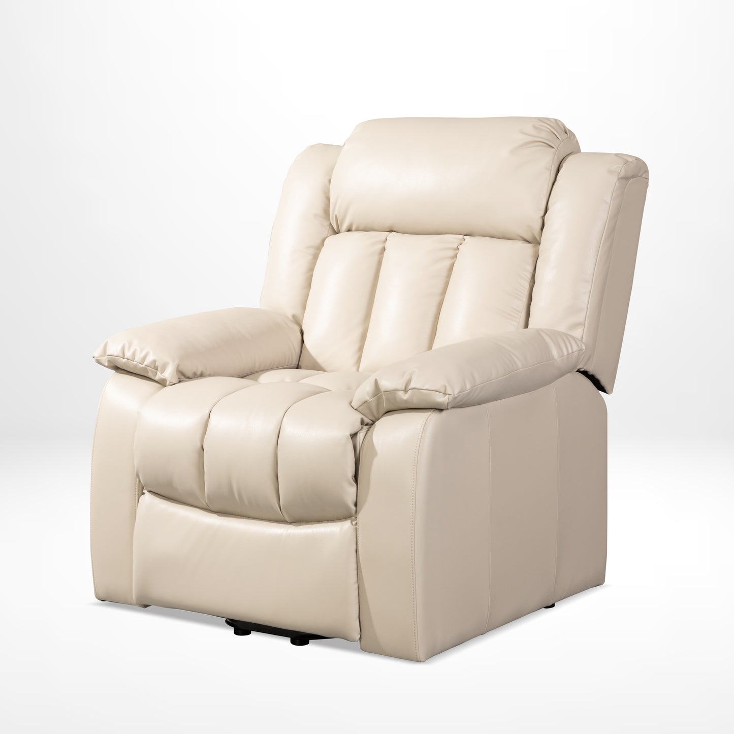 Trio Power Recliners Sofa - Beige