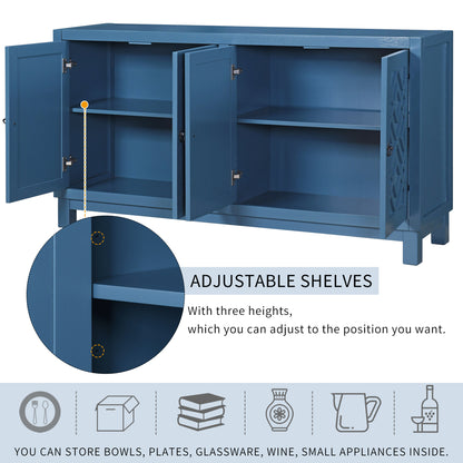 Watson Sideboard Buffet - Navy Blue