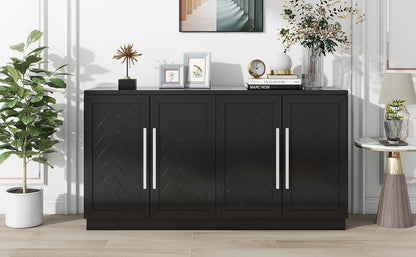 Larson Sideboard Buffet - Black