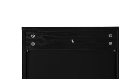 Keith Accent Storage Cabinet - Black