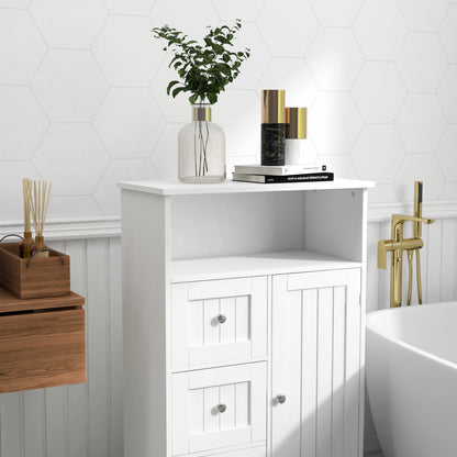 Shera Bathroom Storage Cabinet - White