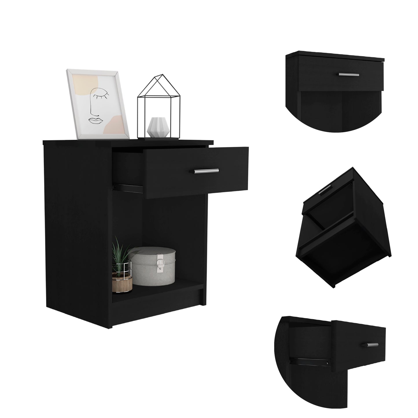 Merimac Nightstand - Black