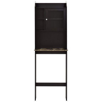 Hana Over The Toile Organization Wood Storage Cabinet - Espresso