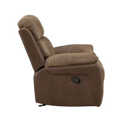 Mason Plush Comfort Reclining Chair - Brown