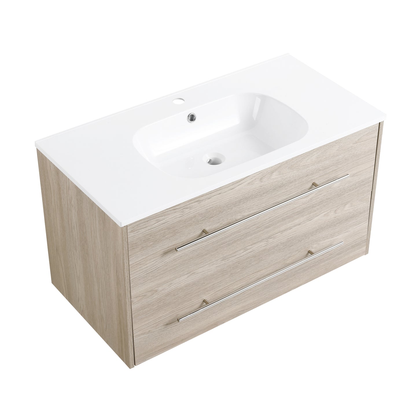 36 Inch Wall Mounted Bathroom Vanity(KD-Packing)-BVC04936WEO