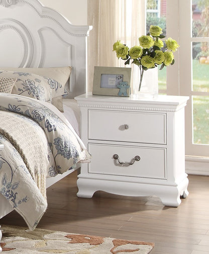 Janita Nightstand - White