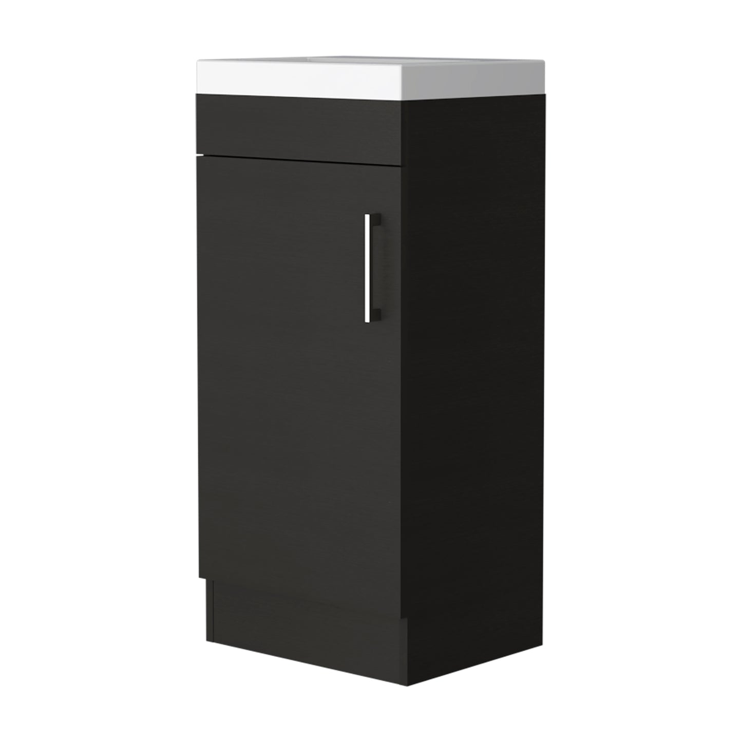 Redmond Rectangle Bathroom Vanity - Black