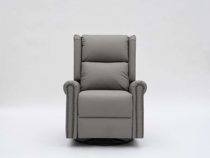 Daniela 360 Swivel Manual Recliner - Gray