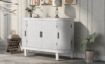 Tamra Sideboard Accent Cabinet - White