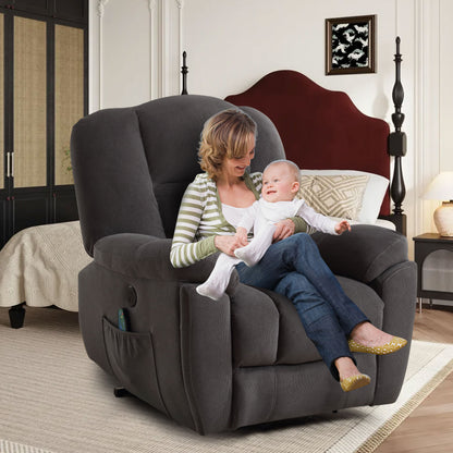 Minder Power Lift Recliner Chair Recliners - Gray