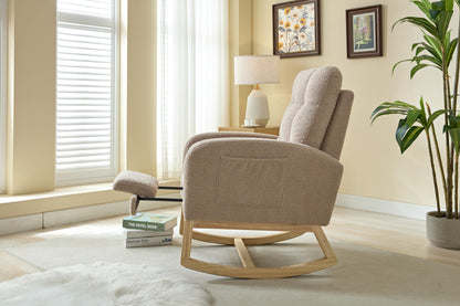 Serrano Modern Accent Rocking Chair - Gray