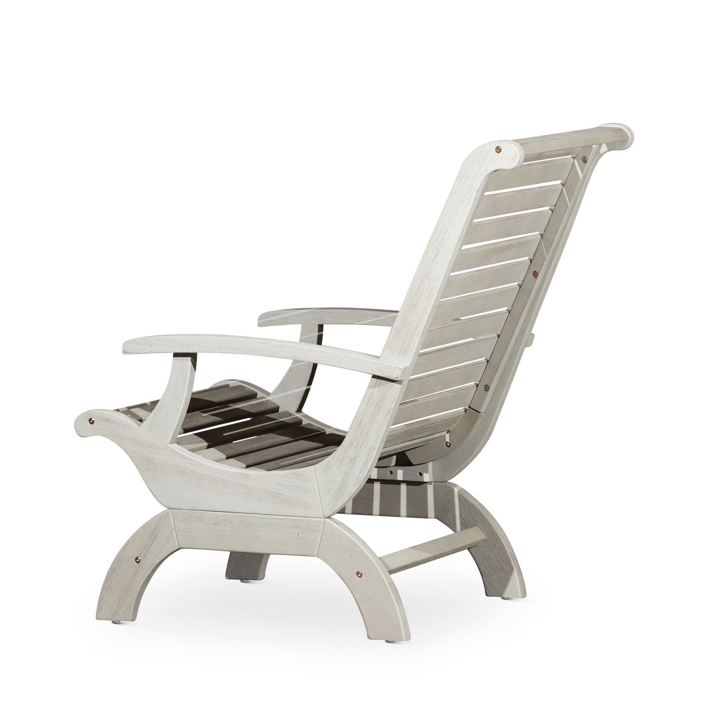 Go Green Eucalyptus Wood Chair - Gray