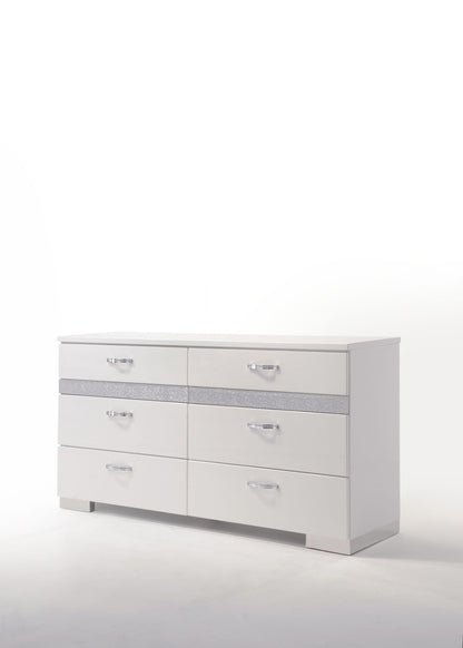 Glossy White  Dresser