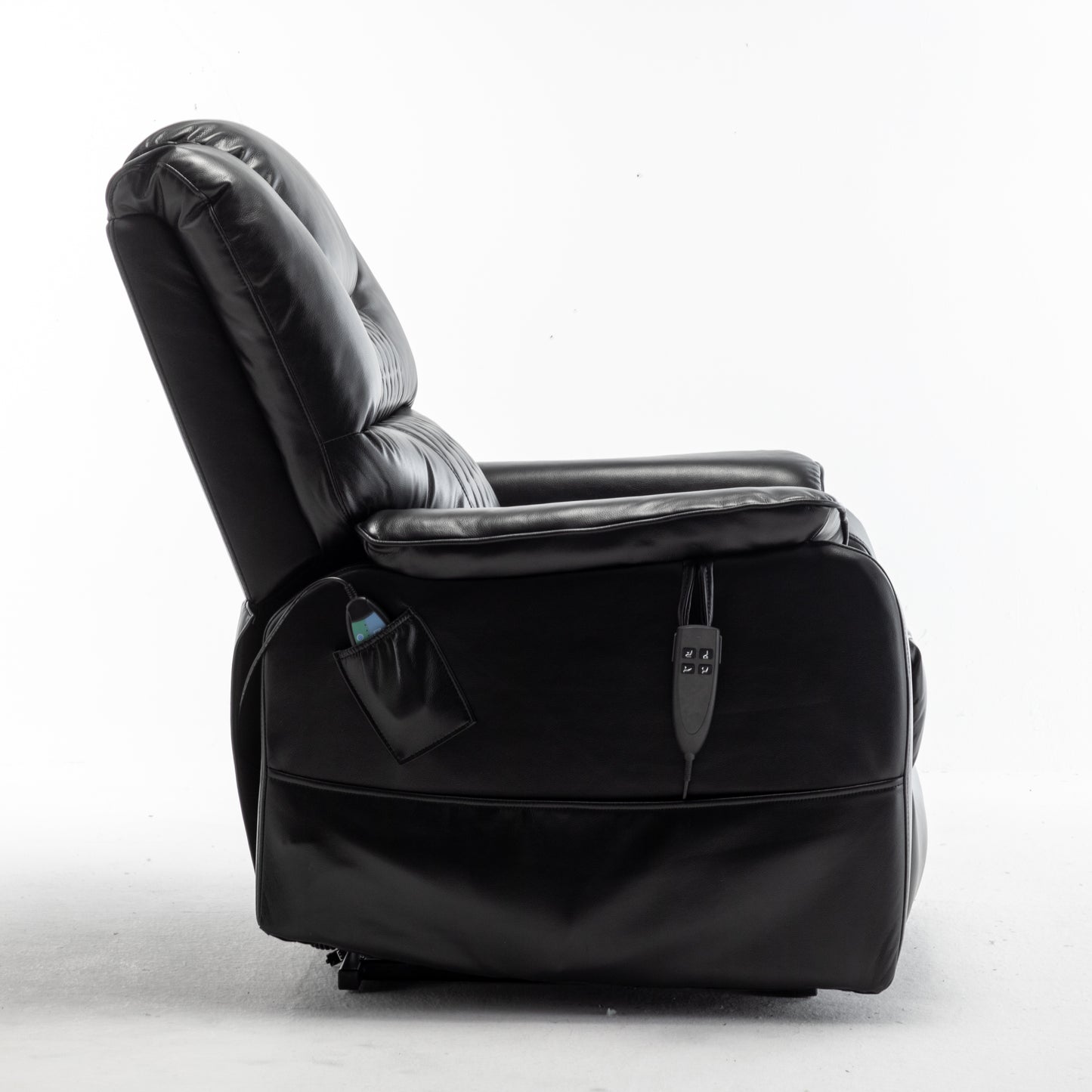 Eriga Power Lift Recliner Chair (180 degree lying flat) - Black