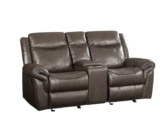 Lydia Motion Loveseat with Console