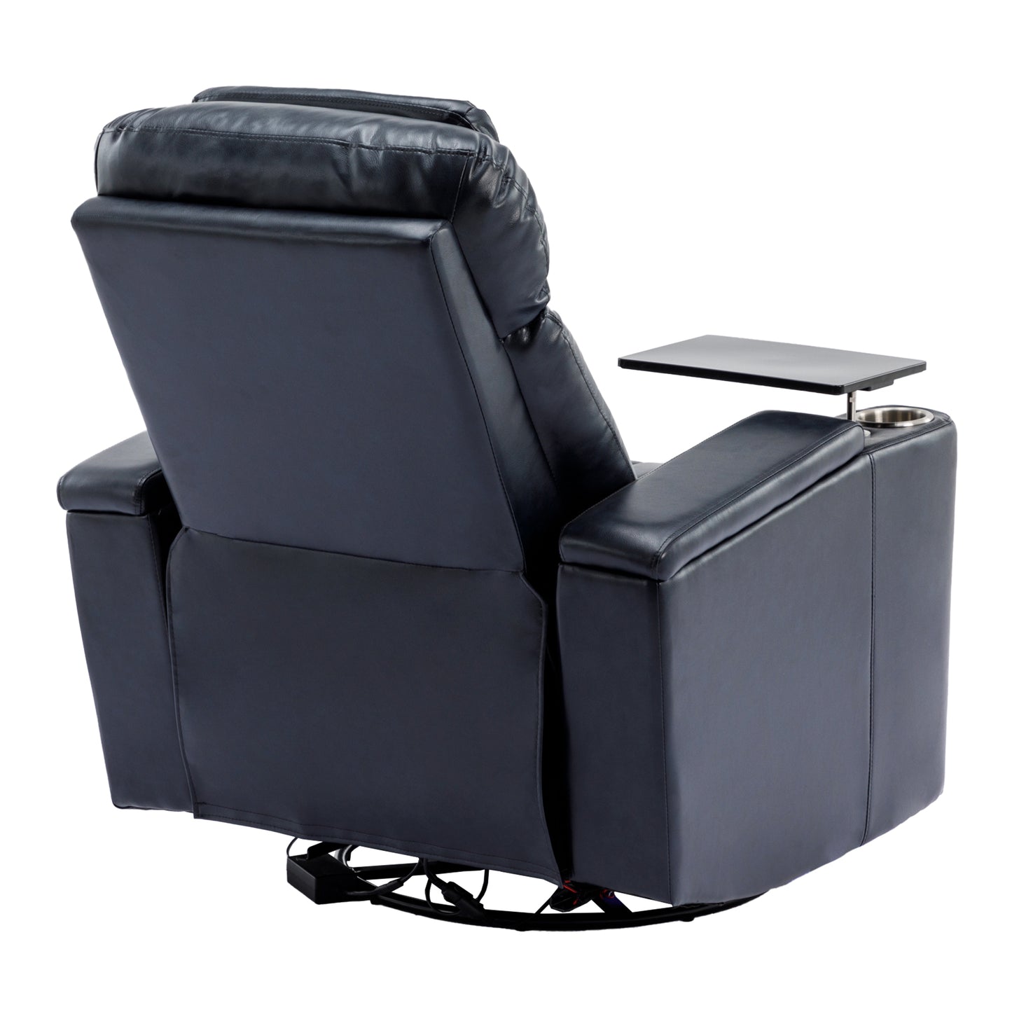 Comfort Max 270 Degree Swivel Power Recliner - Blue