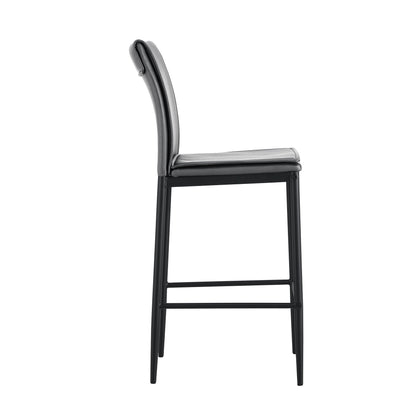 Zen Bar Stool  - Gray Set of 2