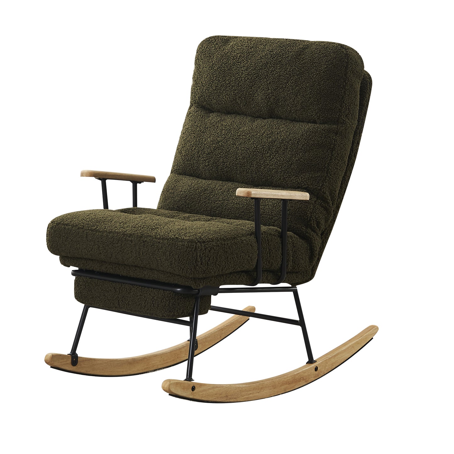 Cordova Gliding Rocking Chair - Green