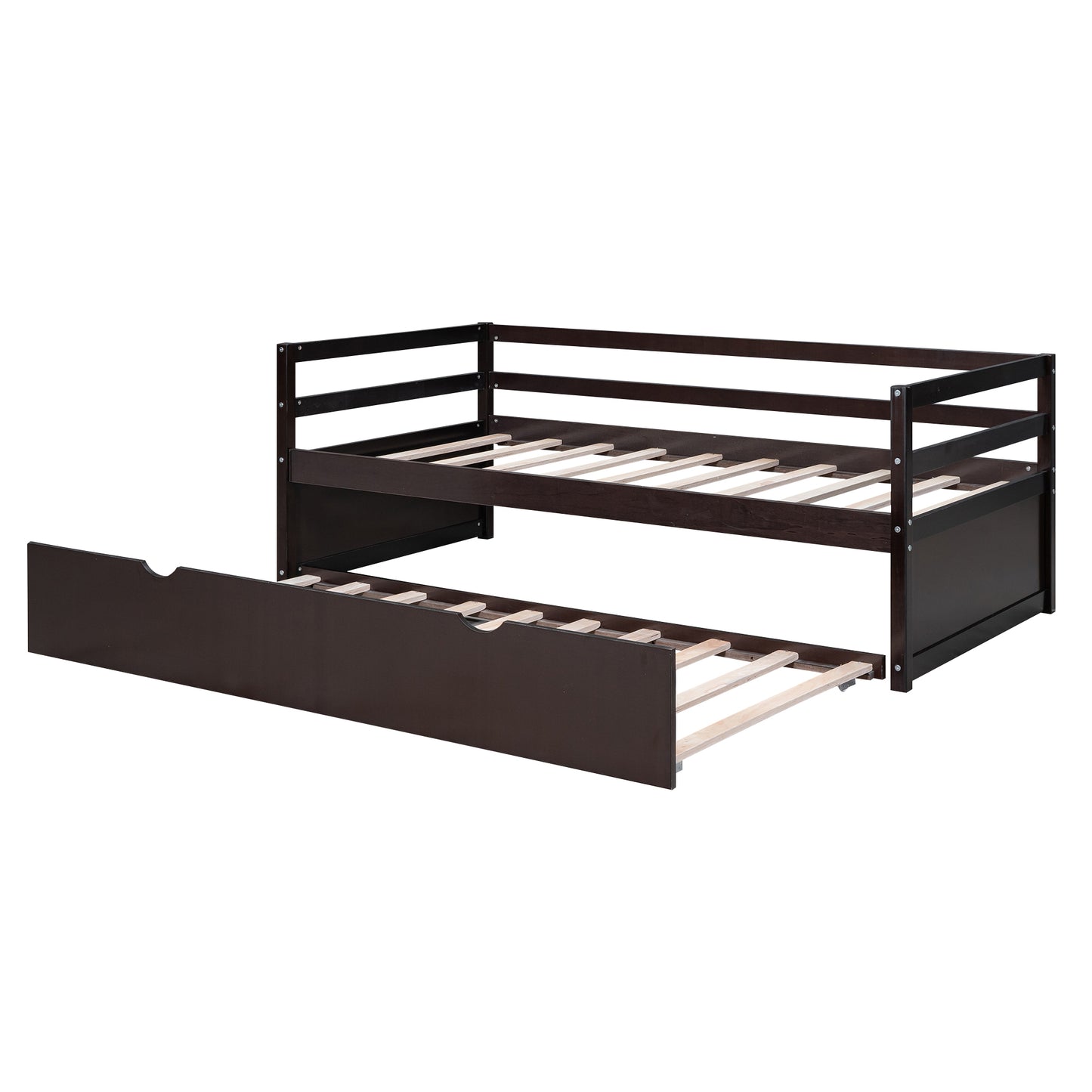 Zim Twin Size Daybed with Twin Size Trundle - Espresso