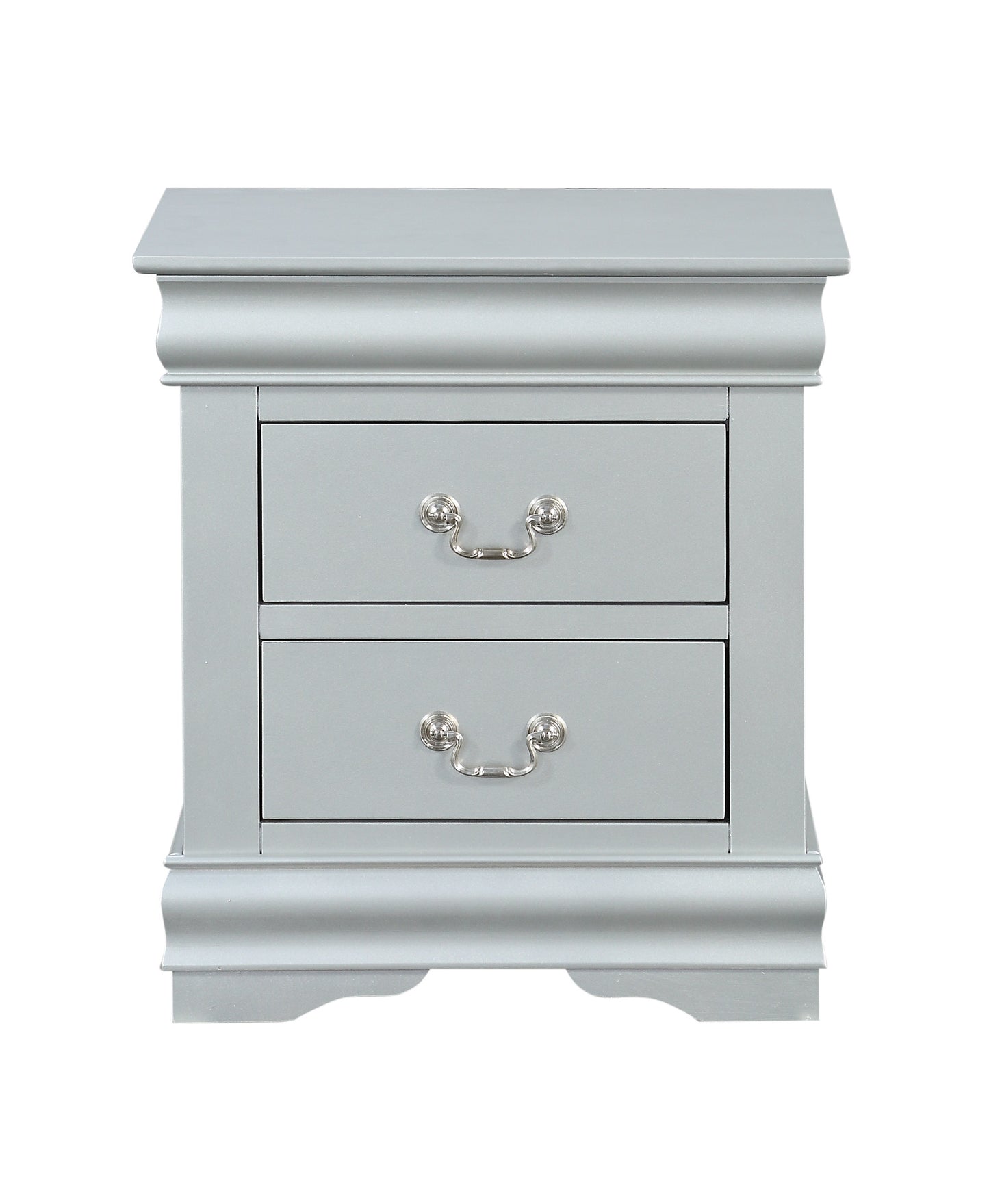 Louis Philippe Nightstand - Platinum