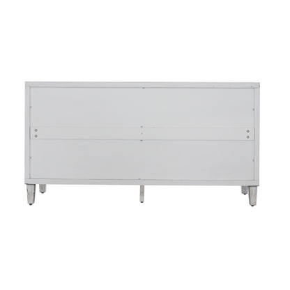 Layla Buffet Server Cabinet - White Washed