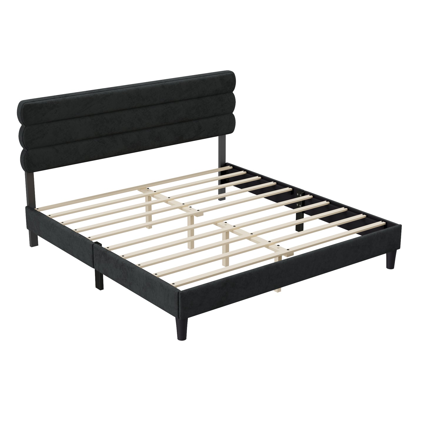 Wee King Size Bed Frame - Dark Gray