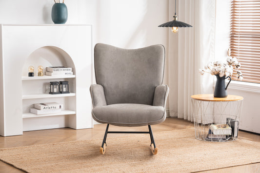 Adraya Rocking Chair - Gray