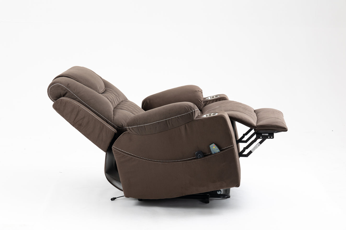 Kayla Power Lift Recliner Chair - Brown